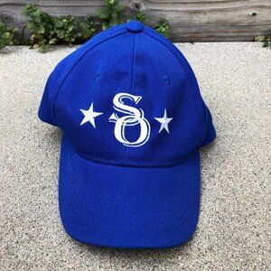 OTTO SO Sherman Oaks Baseball Hat Men's Blue Adjustable Cap Cotton California